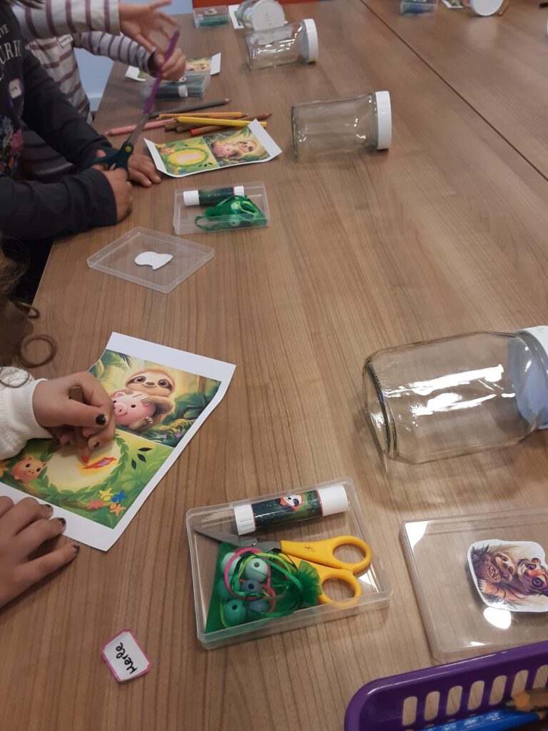 Basteln in der Kita mit dem Gedultier