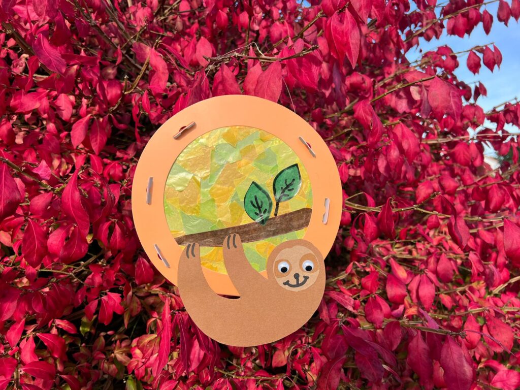 Laternebasteln mit dem GeduldTier